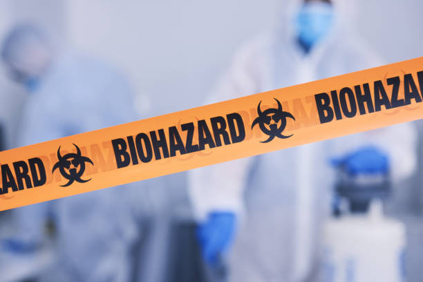 Professional Biohazard Cleanup technician working in Luverne, MN